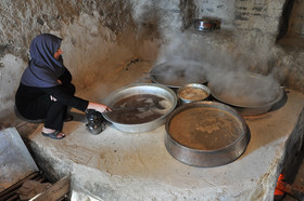 جشن انگور در روستای هزاوه اراک